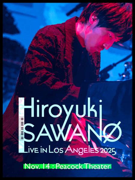 Compositor Hiroyuki Sawano en un concierto