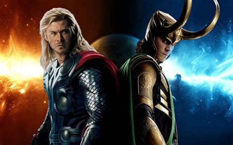 Thor y Loki en Asgard