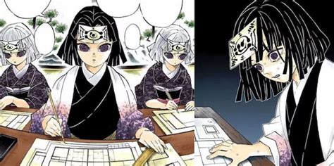 Ilustración de los hijos de Kagaya Ubuyashiki
