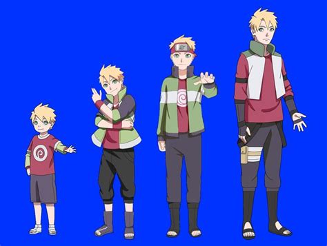 Retrato de Naruto Uzumaki con su vestimenta característica