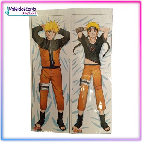 Ilustración de una dakimakura de Naruto