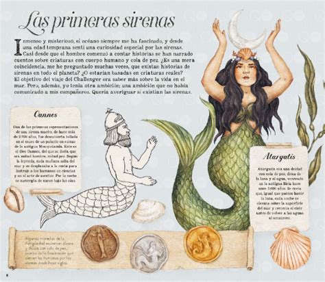 Diversos tipos de Hombres Pez y Sirenas