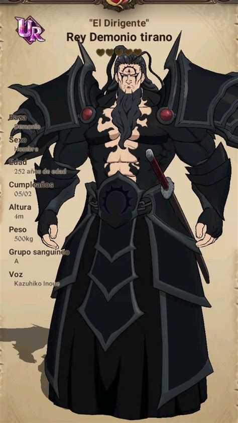 Representación artística del Rey Demonio