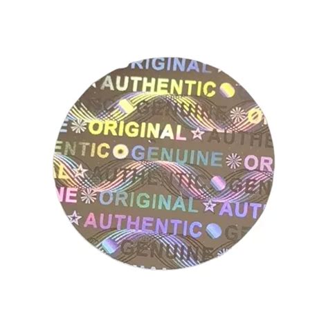 Sello de autenticidad Banpresto