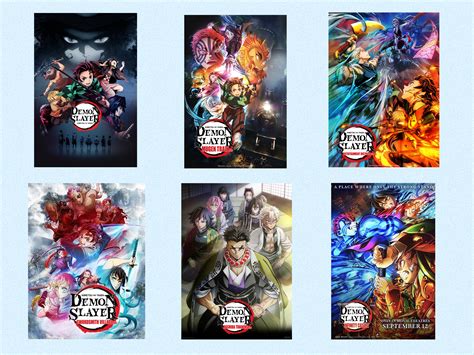 Tabla comparativa de arcos argumentales y temporadas de Demon Slayer