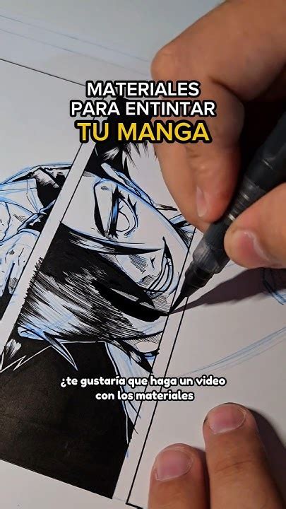 Variedad de tintas para entintar manga
