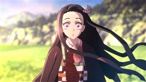 Nezuko con el bozal de bambú