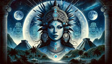Ilustración de las Diosas de la Belleza Iluminadas por la Luna