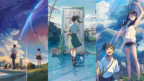 Comparativa de obras de Makoto Shinkai