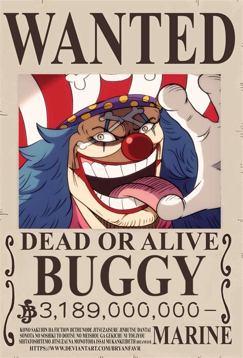 Ilustración de Buggy el Payaso
