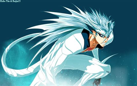 Grimmjow Jaegerjaquez en pose de batalla
