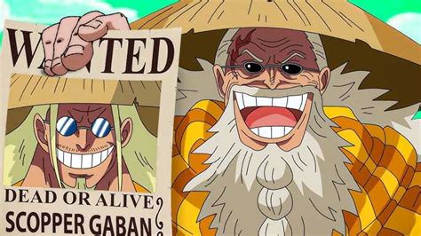 Scopper Gaban, miembro de los Piratas de Roger
