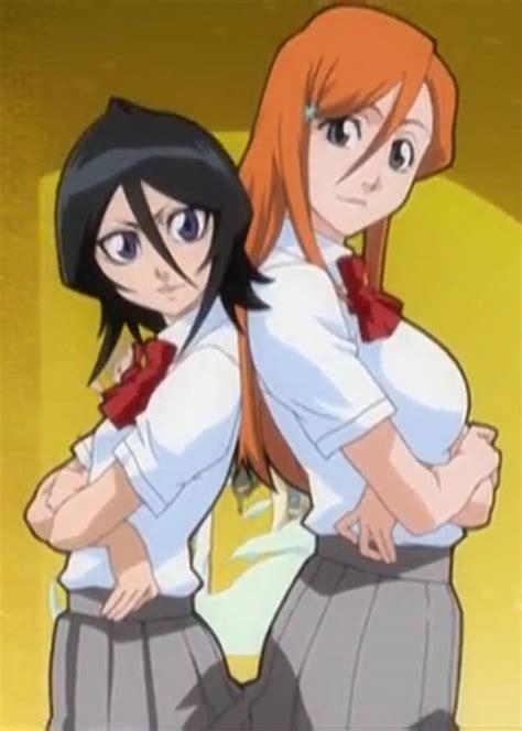 Rukia Kuchiki y Orihime Inoue juntas
