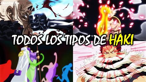 Diagrama explicando los tipos de Haki en One Piece