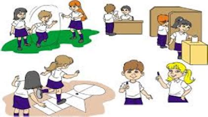 Chicas de anime en un entorno escolar