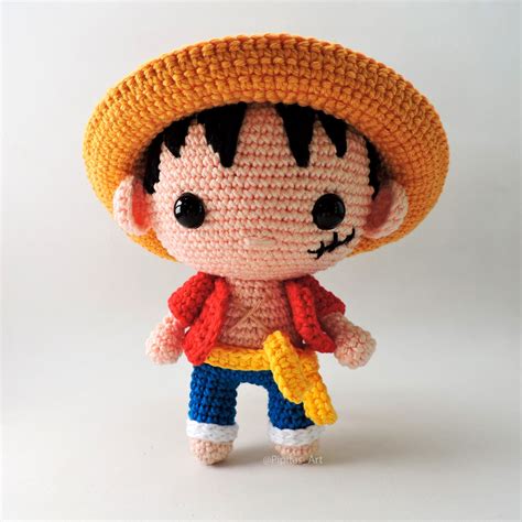 Amigurumi de Monkey D. Luffy
