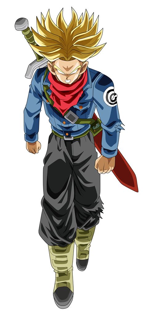 Trunks en su forma Super Saiyan Rage