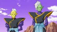 Gowas y Zamas observando el Planeta Babari