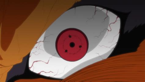 Kurama siendo controlado por el Sharingan de Obito