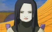 Orochimaru usando el cuerpo de una mujer