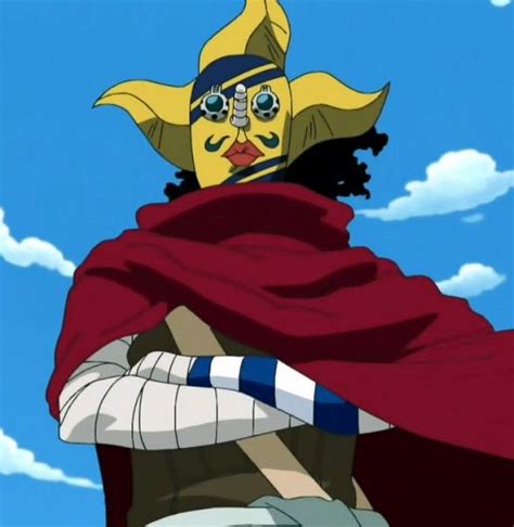 Usopp disfrazado de Sogeking