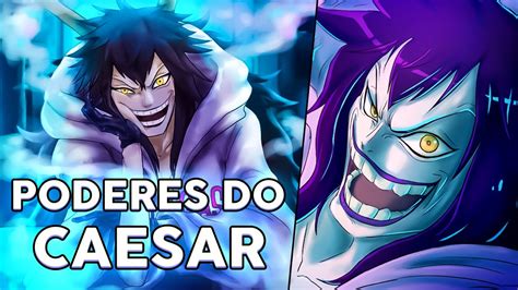 Ilustración de Caesar Clown usando sus poderes de gas