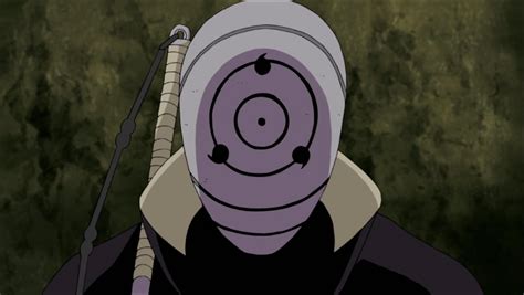 Obito como Tobi, enmascarado