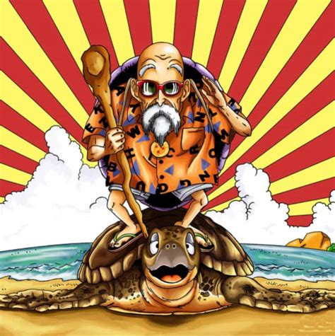 Maestro Roshi y su tortuga