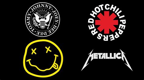 Gráfico con logos de bandas de Bleach