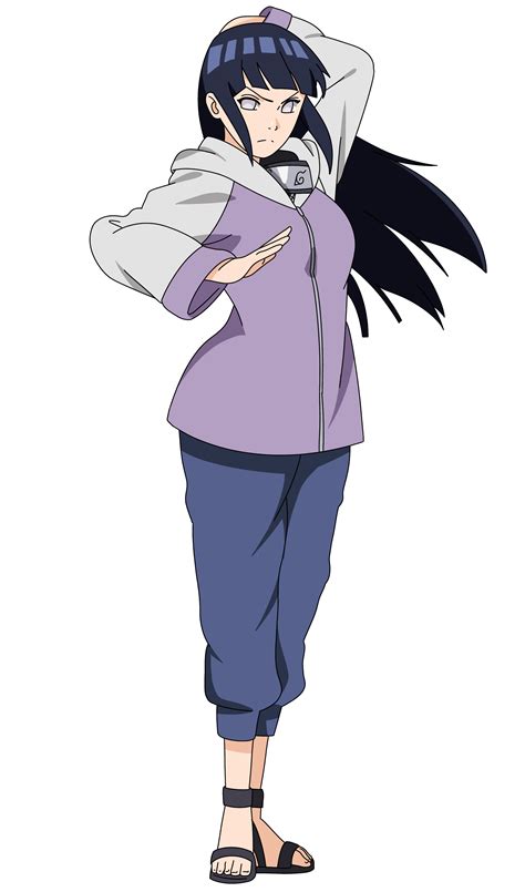 Hinata Hyūga en su juventud