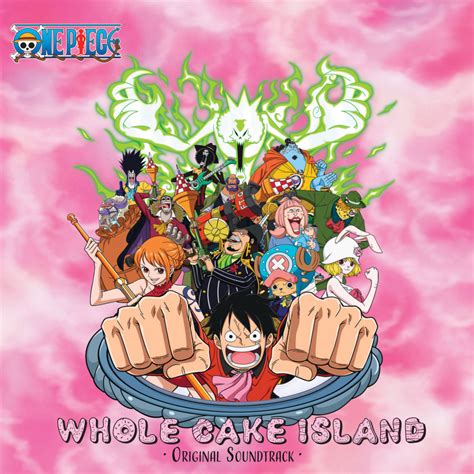 Mapa de Whole Cake Island mostrando la ubicación de Luffy y el castillo