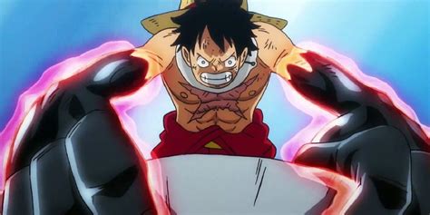 Luffy usando Haki de Armadura