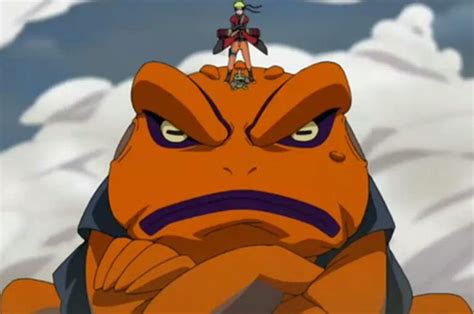 Naruto usando Kata de los Sapos