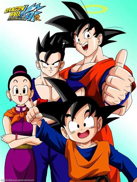 Familia de Goku y sus descendientes