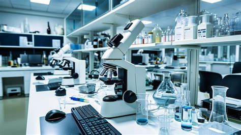 Imagen de un laboratorio de investigación biomédica
