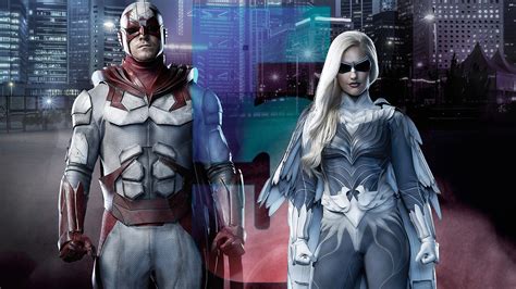 Hank Hall y Dawn Granger como Hawk y Dove