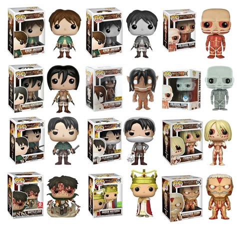 Figuras POP de Attack on Titan