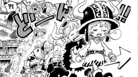 Niños gigantes siendo guiados sonámbulos en One Piece