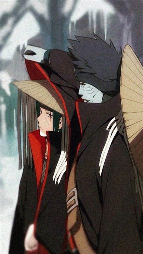 Itachi y Kisame, miembros de Akatsuki