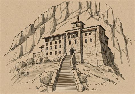 Ilustración de un guerrero ascendiendo a través de los niveles de cultivo