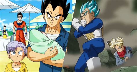 Mai curando a un soldado mientras Trunks observa