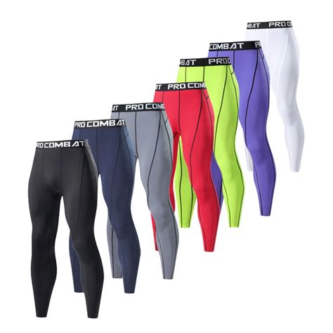 Variedad de mallas ajustadas para hombre