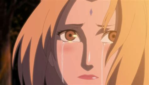Tsunade llorando por Dan