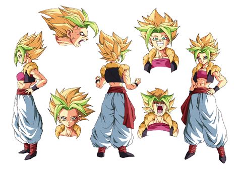 Ilustración de Caulifla con su vestimenta característica