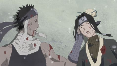 Zabuza Momochi blandiendo la Kubikiribōchō