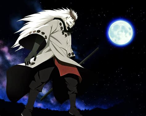 Shukaku estirando sus brazos para atrapar a Madara