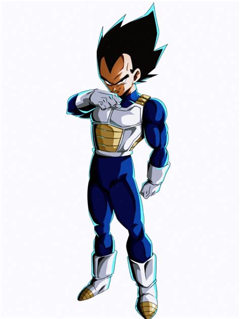 Vegeta con una foto