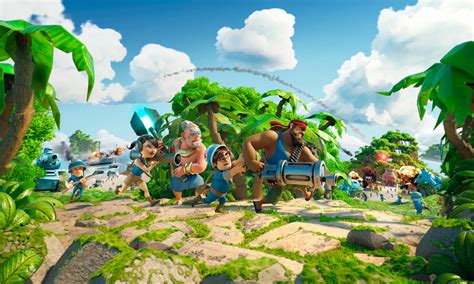 Mapa de Boom Beach con puntos de victoria