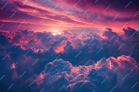 Imagen del cielo de Skypiea con nubes y ruinas flotantes