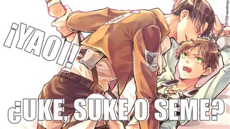 Infografía explicando los roles Seme, Uke y Suke